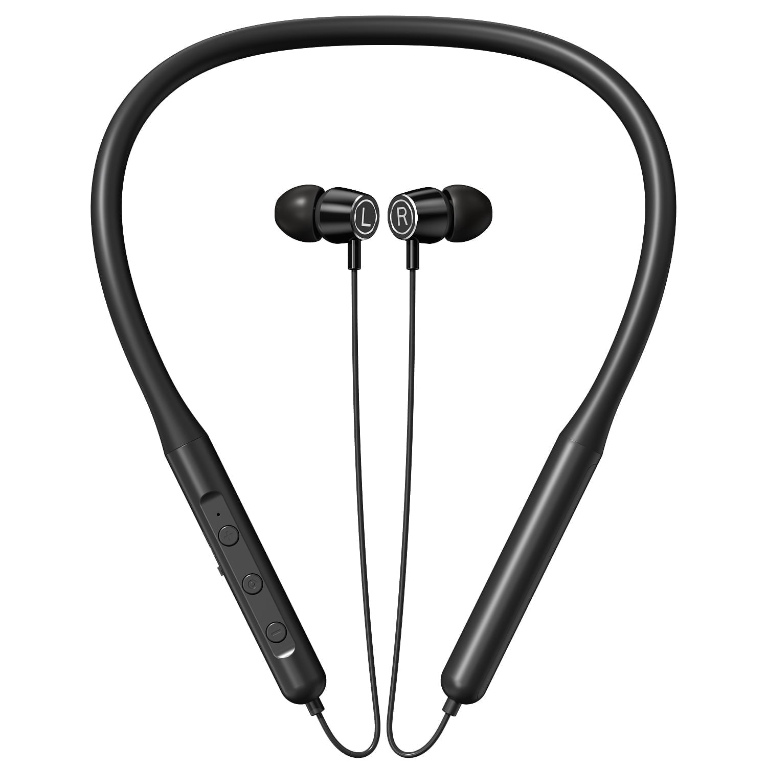 Cshidworld Neckband Bluetooth Headphones - 120H Playtime, Waterproof Sport Earbuds